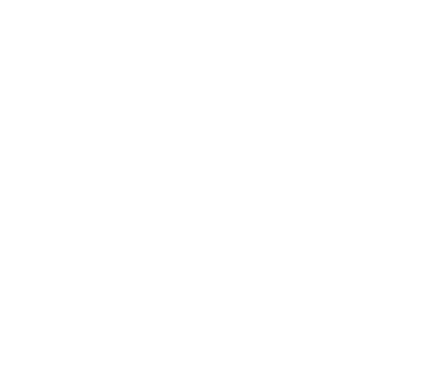 Silhouettes of a family of four with arms raised in celebration (two adults and two children).