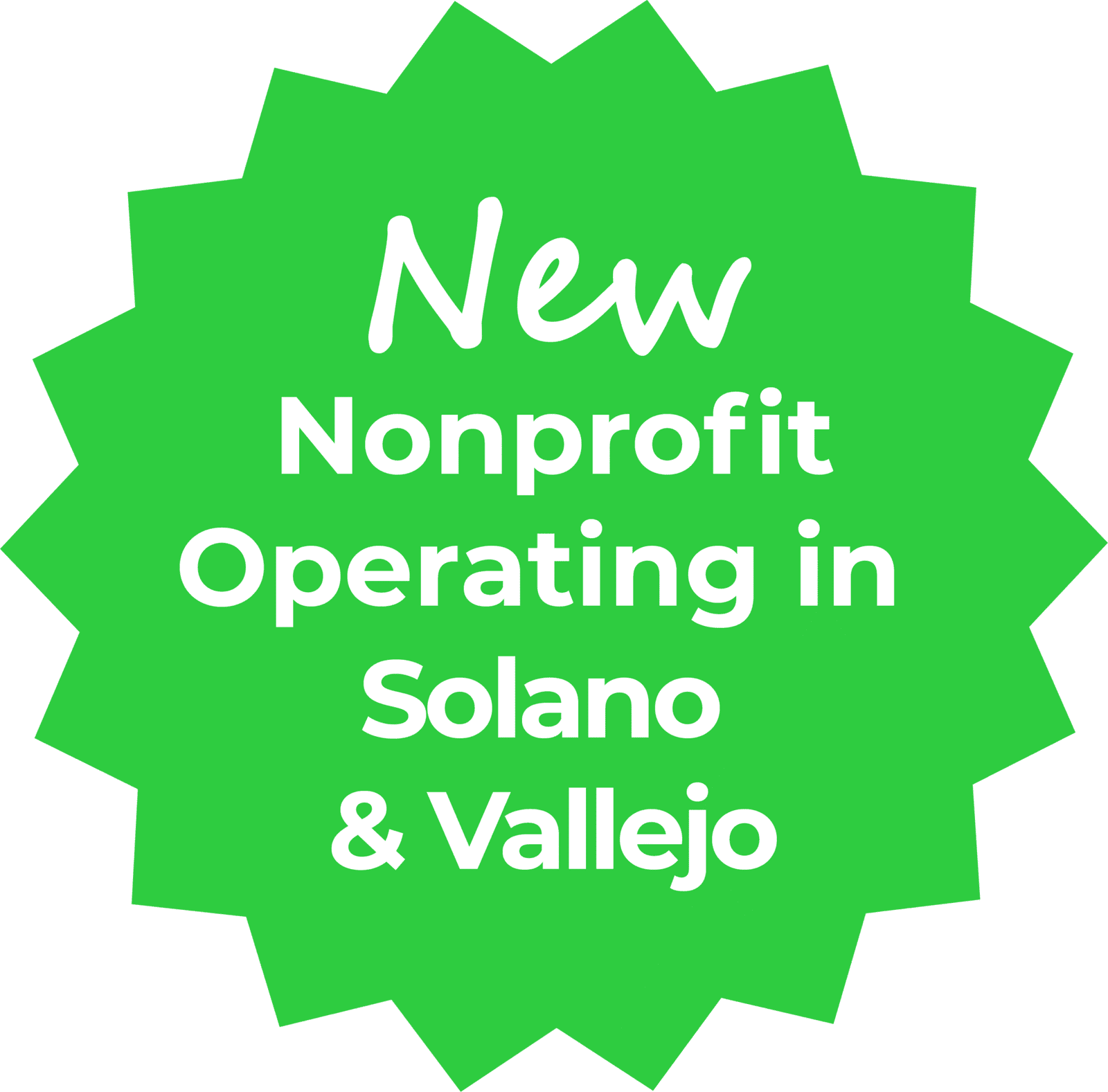 Badge for Pathfinders for Hope, a new nonprofit connecting neighbors with a vallejo homeless shelter.